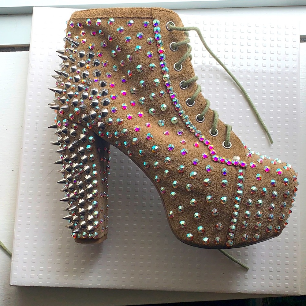 Swarovski Jeffrey Campbell spiked litas